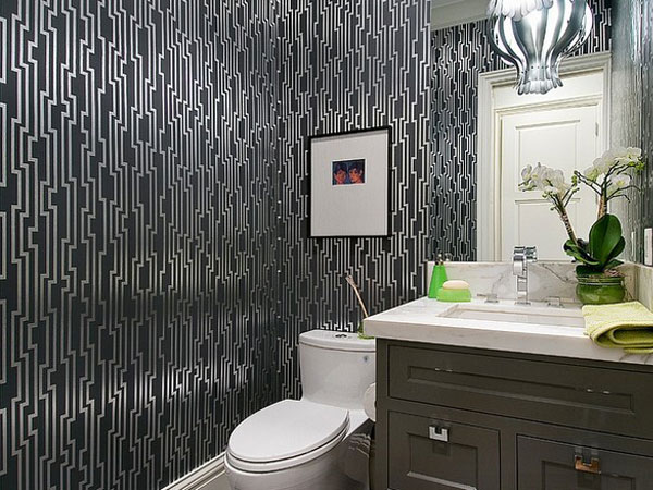 5 cách sử dụng giấy dán tường thông minh cho phòng tắm của bạn