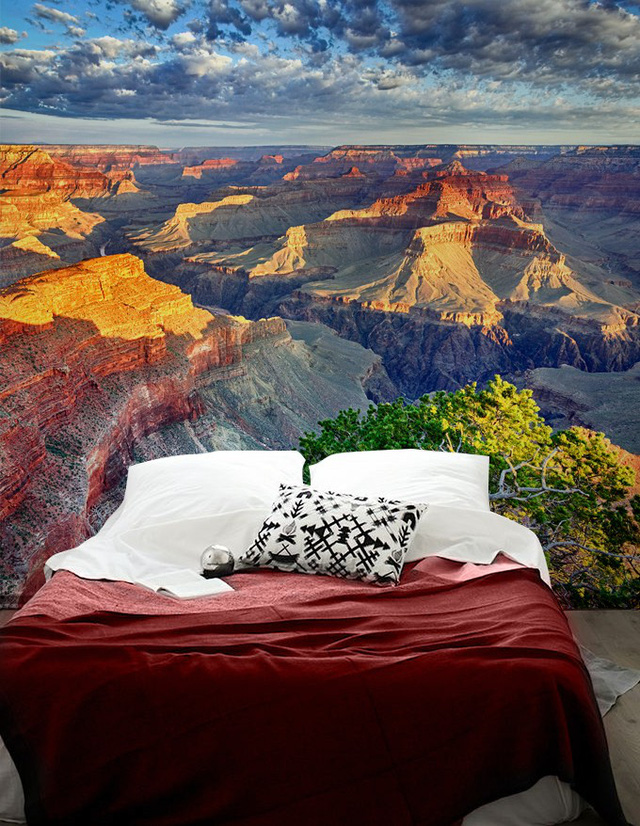 Grand Canyon Wall Mural by PIXERS Nature Inspired Eye Deceiving Wall Murals to Make Your Home Look Bigger