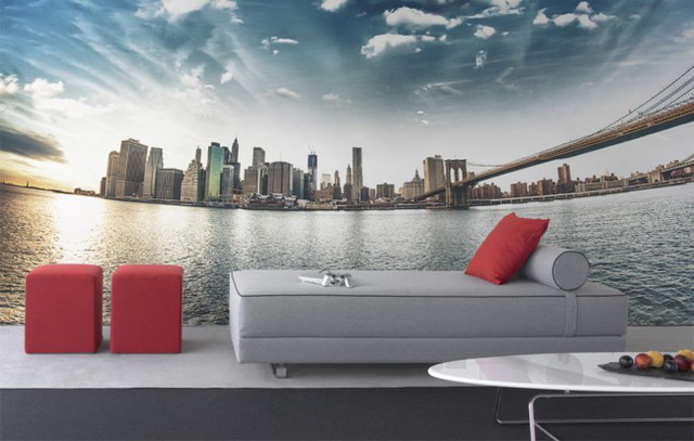 New York Wall Mural by PIXERS 650x413 Amazing Wall Murals That Will Make Your Room Look Bigger
